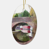 運河 セラミックオーナメント (左)