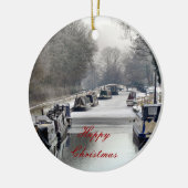 運河 セラミックオーナメント (左)