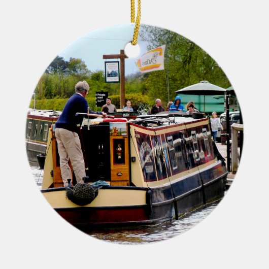 運河 セラミックオーナメント (正面)