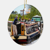運河 セラミックオーナメント (左)
