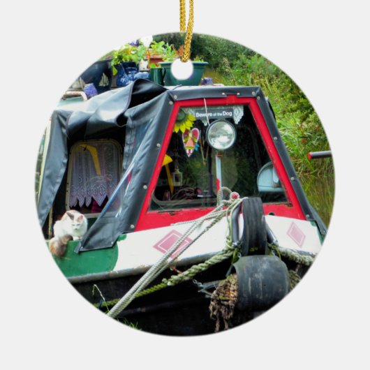 運河 セラミックオーナメント (正面)