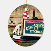 運河 セラミックオーナメント (左)