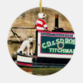 運河 セラミックオーナメント (裏面)