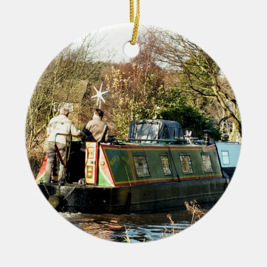 運河 セラミックオーナメント (正面)
