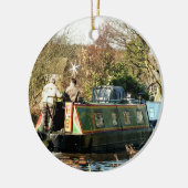 運河 セラミックオーナメント (左)