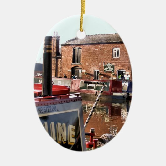 運河 セラミックオーナメント (正面)