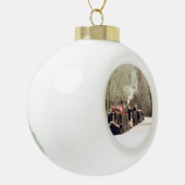 運河 セラミックボールオーナメント (左)