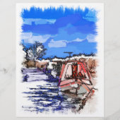 運河 チラシ (正面)