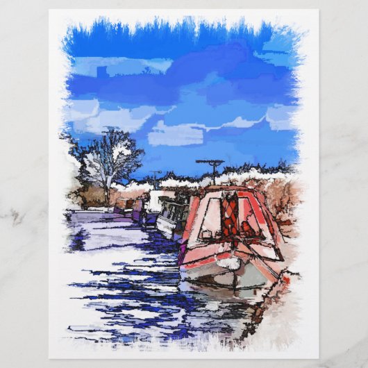 運河 チラシ (正面)