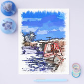 運河 チラシ (シングル)