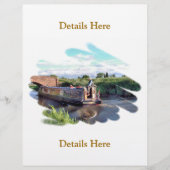 運河 チラシ (正面)