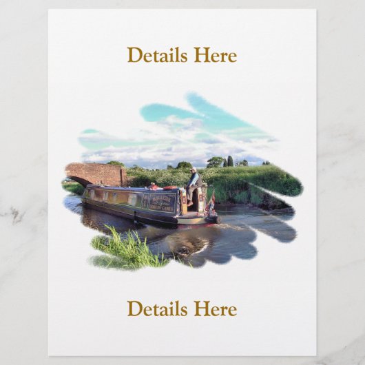 運河 チラシ (正面)