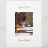 運河 チラシ (正面)