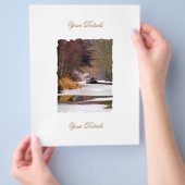 運河 チラシ (手)