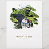 運河 チラシ (正面)