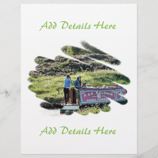 運河 チラシ (正面)