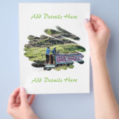 運河 チラシ (手)