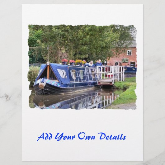 運河 チラシ (正面)