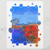 運河 チラシ (正面)