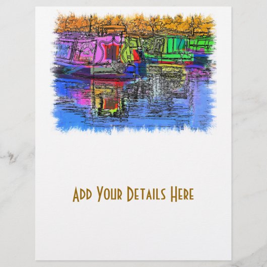 運河 チラシ (正面)