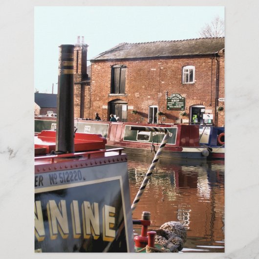 運河 チラシ (正面)