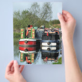 運河 チラシ (手)