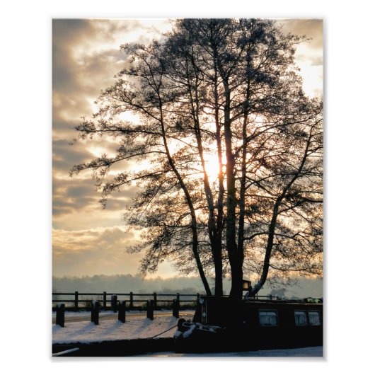 運河 フォトプリント            (正面)