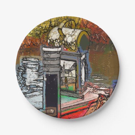 運河 ペーパープレート (正面)