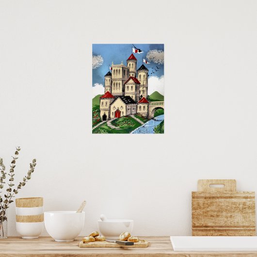 運河 ポスター (キッチン)