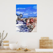 運河 ポスター (キッチン)