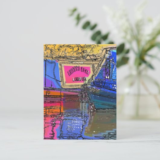 運河 ポストカード (スタンド正面)