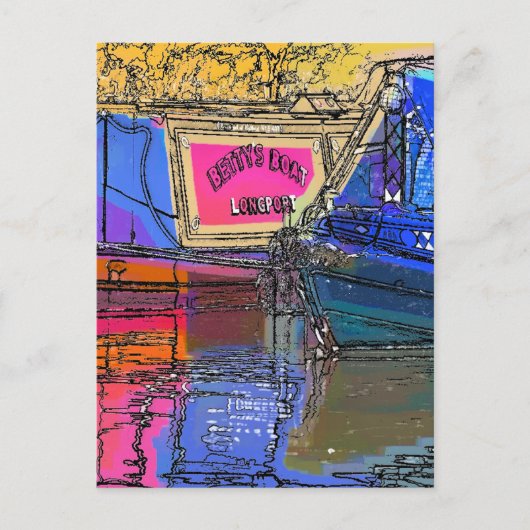 運河 ポストカード (正面)