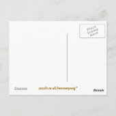 運河 ポストカード (裏面)