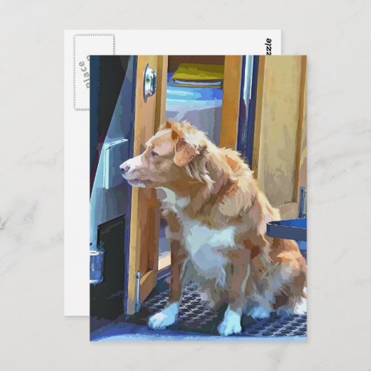 運河 ポストカード (正面/裏面)