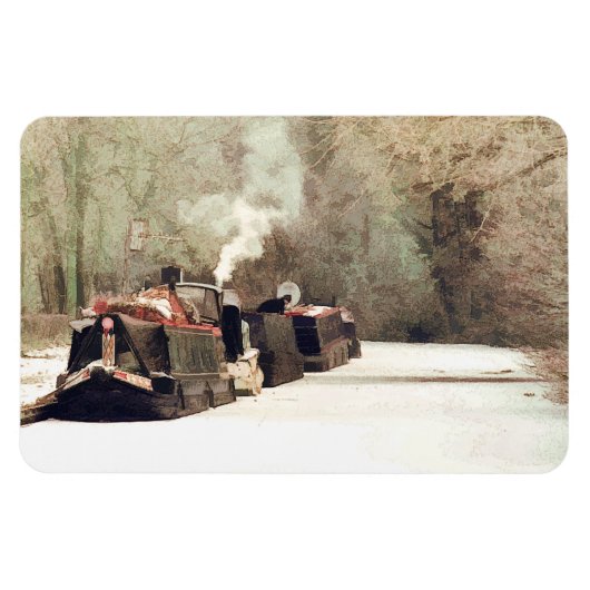 運河 マグネット (横)