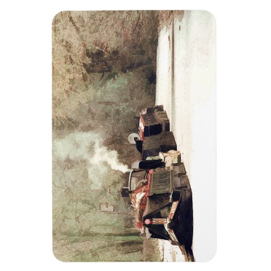 運河 マグネット (縦)