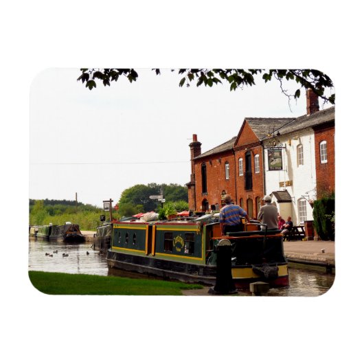 運河 マグネット (横)