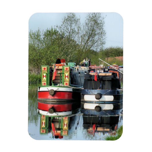 運河 マグネット (縦)