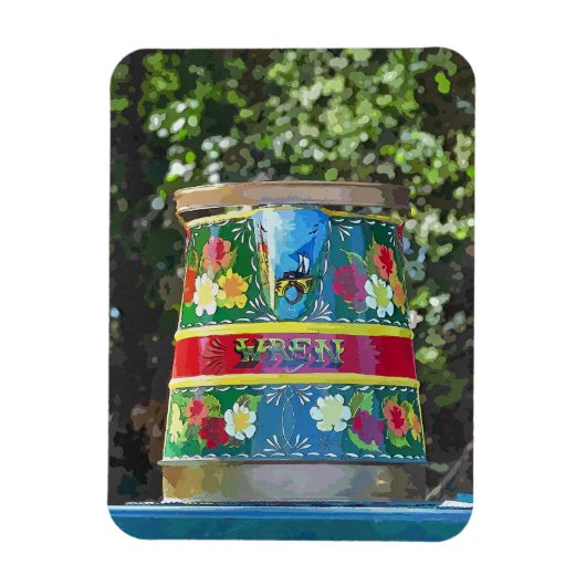 運河 マグネット (縦)