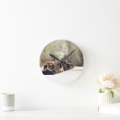 運河 ラウンド壁時計 (ホーム)