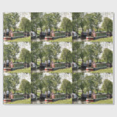 運河 ラッピングペーパー (フラット)