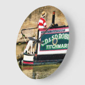 運河 ラージ壁時計 (傾斜)