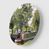 運河 ラージ壁時計 (傾斜)