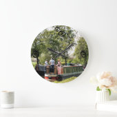 運河 ラージ壁時計 (ホーム)