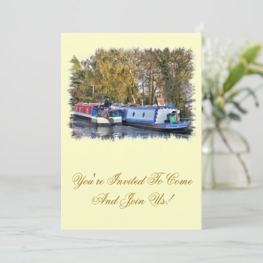 運河 招待状 (スタンド正面)