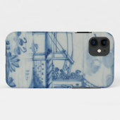 運河、第19上の可動橋を示すデルフトのタイル Case-Mate iPhoneケース (裏面(横))