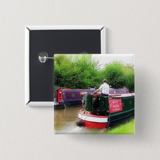 運河 缶バッジ (正面&裏面)