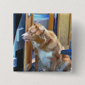 運河 缶バッジ (正面)