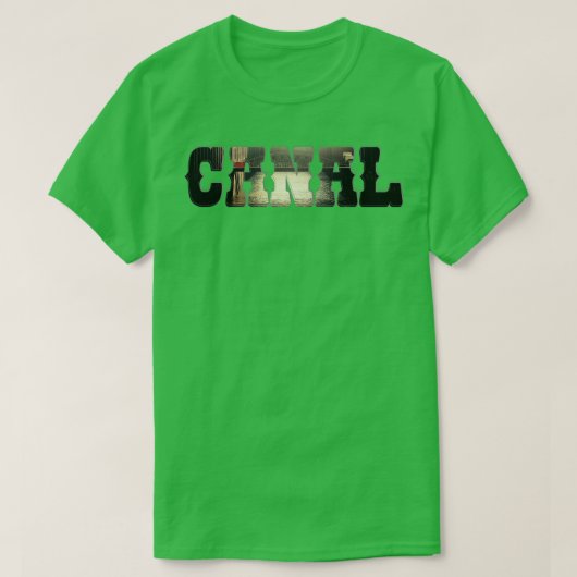 運河 Tシャツ (デザイン正面)