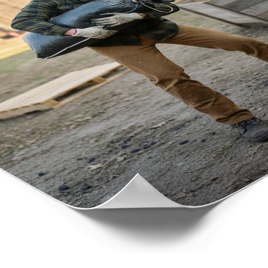 運石炭 ポスター (角)